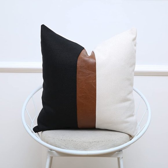 New 2 Modern Boho Decor Cushion Covers - Picture 2 of 4